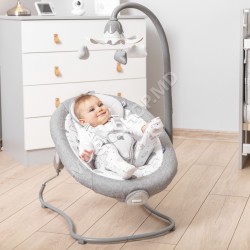 Balansoar electronic multifunctional cu muzica si vibratii Bouncer Сlouds